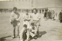 El primer equipo que entren Juanjo Moreno de internos de 3 de bachiller<br>  Acerete, Camprubi, Borras, Ponz y Piedrafita