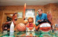 Ampliar Foto: LA CASA DEL BALONCESTO<br> Miguel Gay <br>(Heraldo de Aragn)