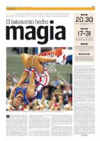 EL BALONCESTO HECHO MAGIA